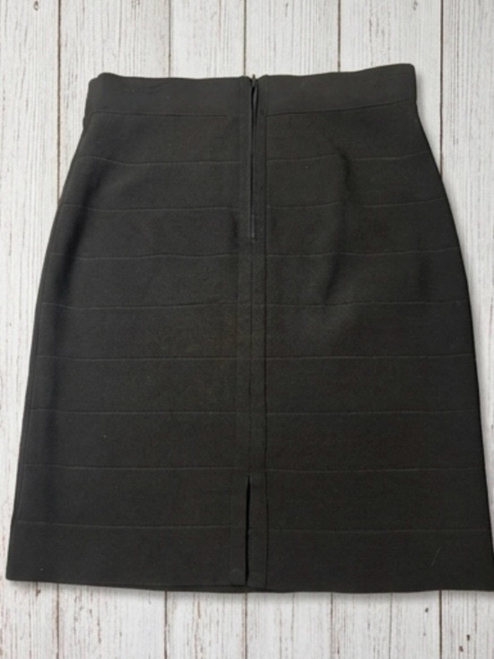 White House Black Market Black Bandage Pencil Skirt - Picture 6 of 6